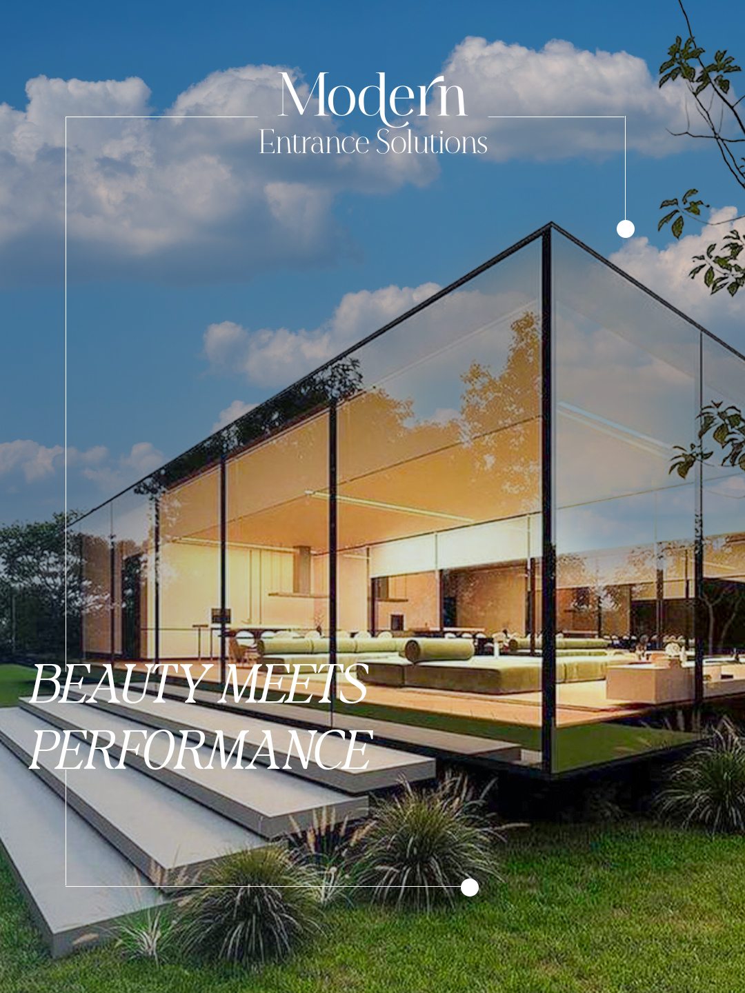 Modern Entrance Solutions — Smart Glass House